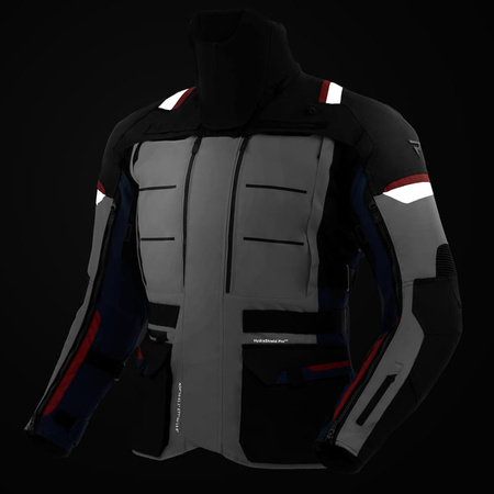 Kurtka Motocyklowa Rebelhorn Cubby V Blue/Grey/Red