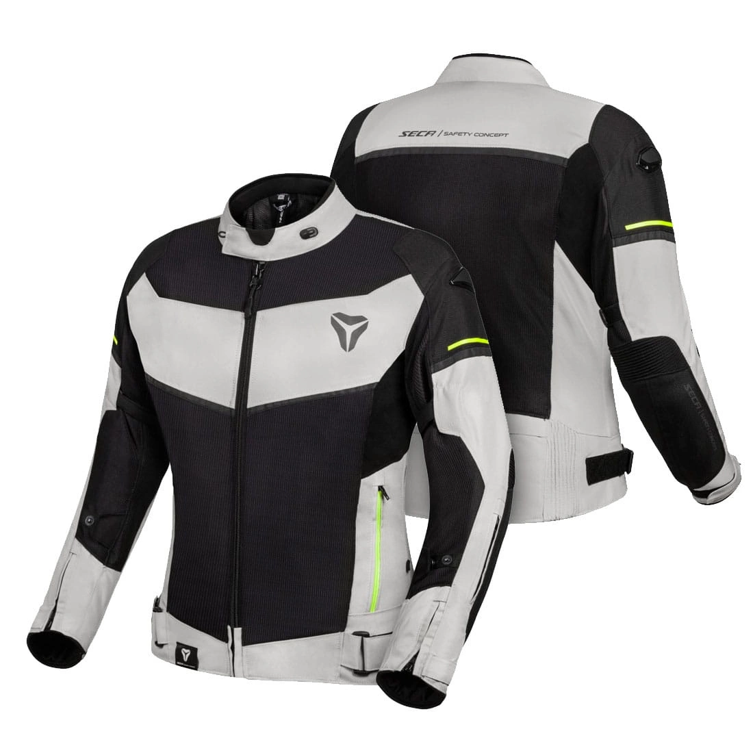 Kurtka damska motocyklowa SECA STREAM EVO Szara