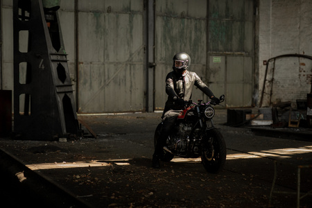 Kurtka Skórzana Motocyklowa SECA WANTED II BLACK