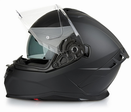 Kask Integralny Apex FI200 SOLID czarny matowy