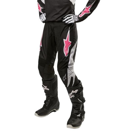 Spodnie Alpinestars MX Stella Fluid Black White
