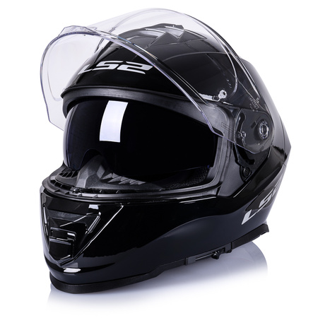 Kask integralny LS2 FF800 STORM II SOLID BLACK