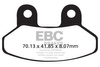 Klocki Hamulcowe EBC SFA306