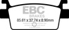 Klocki Hamulcowe EBC SFA719HH