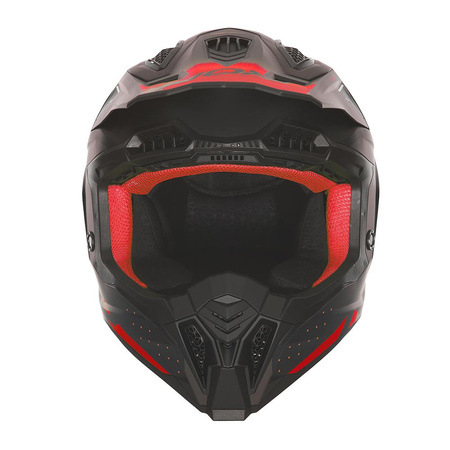 Kask Off-roadowy Motocyklowy NOX N634 GRADIANT BLACK RED