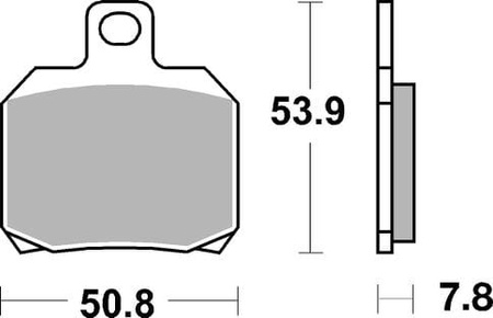 Klocki Hamulcowe SBS 730LS
