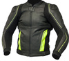 OZONE OUTLET KURTKA MĘSKA VOLT BLACK FLUO YELLOW M (50)