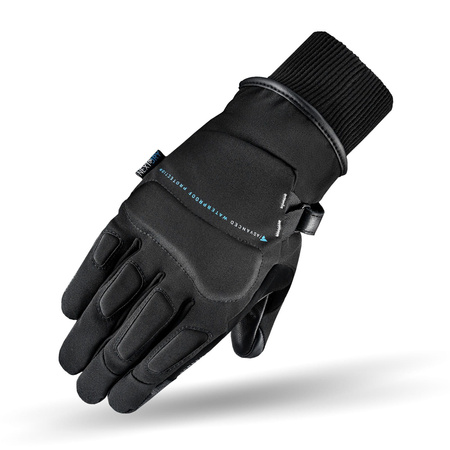 Rękawice Motocyklowe Damskie SHIMA OSLO WP BLACK