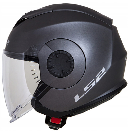 Kask Otwarty LS2 OF570 Verso Solid Titanium Mat