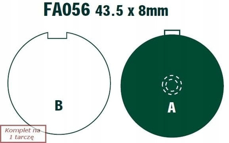 Klocki Hamulcowe EBC FA056