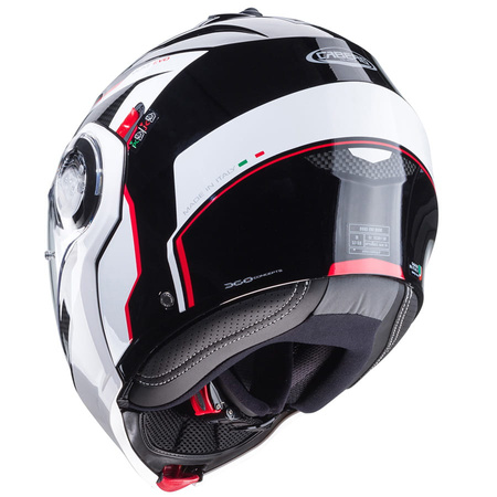 Kask Szczękowy Caberg Duke Evo Black White