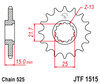 Zębatka Przednia JT JTF1515.15