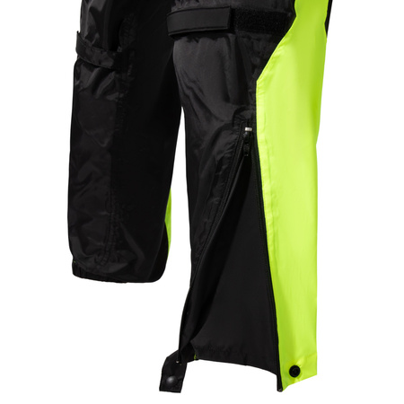 Kombinezon Przeciwdeszczowy Jednoczęściowy SECA MONSUN EVO BLACK FLUO