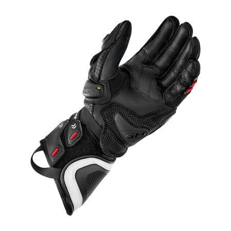Rękawice Motocyklowe SHIMA RS-3 BLACK WHITE czarny biały