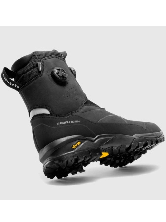 Długie buty motocyklowe REBELHORN DEFENDER-X BLACK