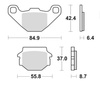 Klocki Hamulcowe TRW MCB517