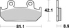 Klocki Hamulcowe SBS 593HS