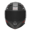 Kask Szczękowy Motocyklowy NOX N968 ULTRA BLACK RED MATT