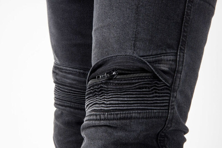 Spodnie Motocyklowe Ozone Hornet Short II Washed Black