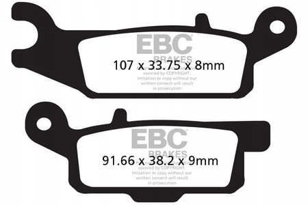 Klocki Hamulcowe EBC FA446TT