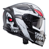 Kask integralny CABERG AVALON X PUNK GREY WHITE RED
