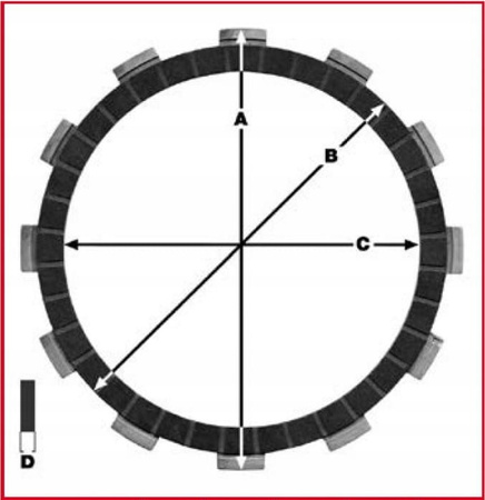 Tarcze Cierne Sprzęgła TRW MCC161-9