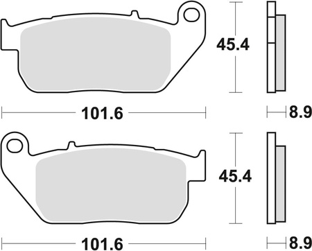 Klocki Hamulcowe TRW MCB753SV