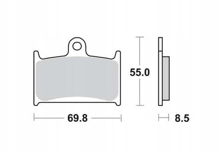 Klocki Hamulcowe TRW MCB595