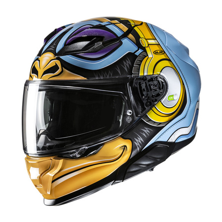 Kask integralny HJC F71 MONKEY DJ BLUE ORANGE