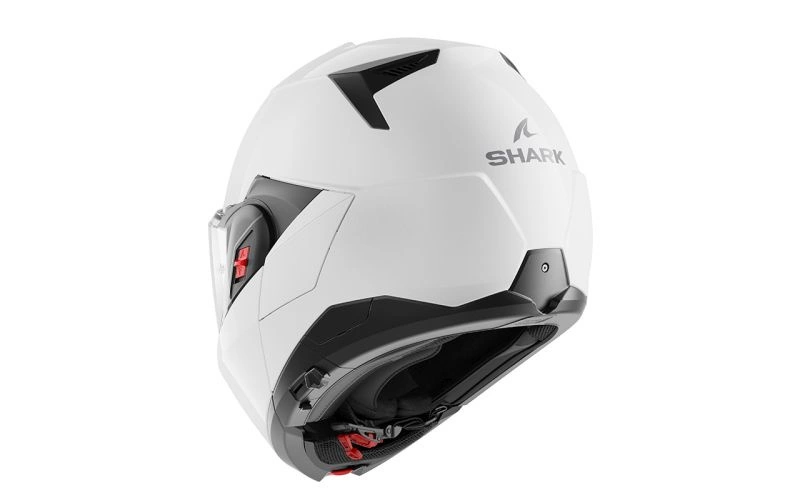Kask szczękowy SHARK OXO BLANK Biały