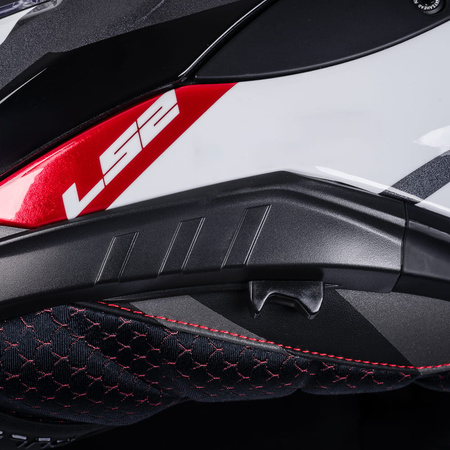 Kask Szczękowy LS2 FF901 Advant X Spectrum Black Red