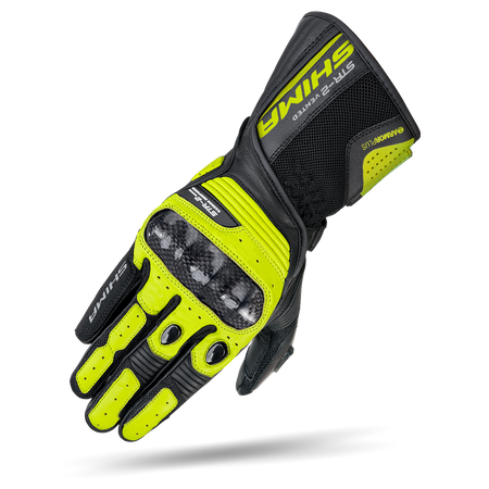 Rękawice Motocyklowe Męskie SHIMA STR-2 VENT FLUO