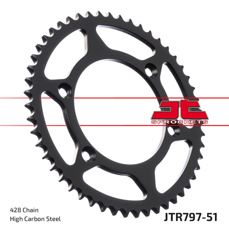 Zębatka Tylna JT JTR797.51