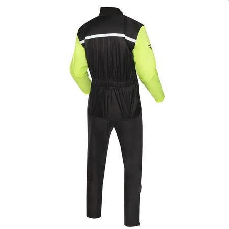 Kombinezon Przeciwdeszczowy Rebelhorn Rain Black Fluo