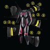 Damskie Spodnie Motocyklowe Rebelhorn Rebel Black