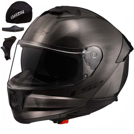 Kask Integralny LS2 FF808 Stream II Jeans Titanium
