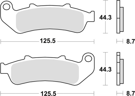 Klocki Hamulcowe TRW MCB658