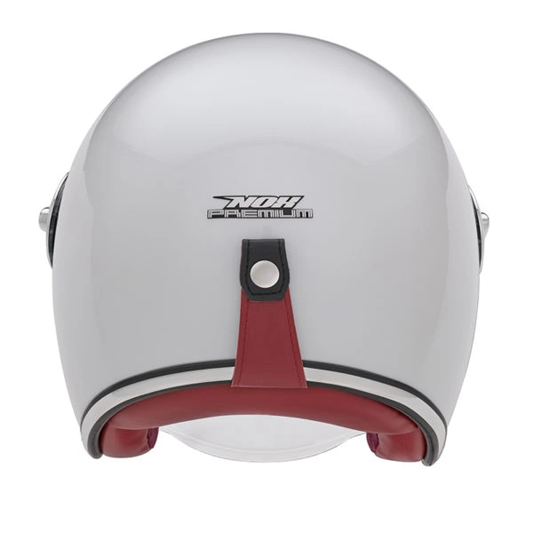 Kask otwarty motocyklowy NOX NP106 HERITAGE Biały