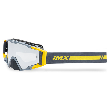 GOGLE IMX ENDURO OFFROAD SAND 2 SZYBY FLUO YELLOW BLACK