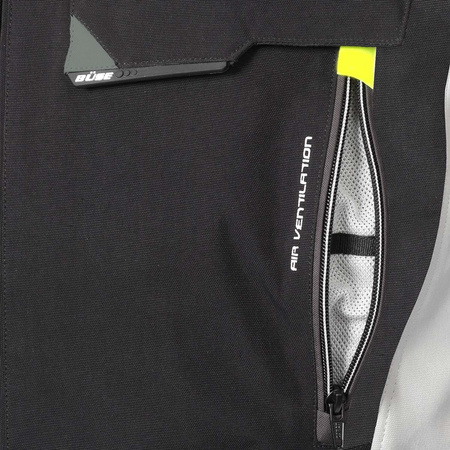 Kurtka Motocyklowa Męska BUSE HIGHLAND II Black