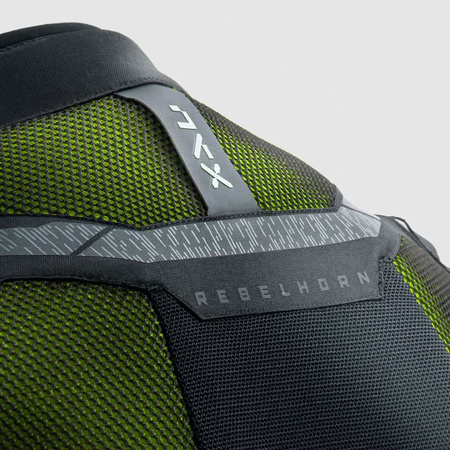 Kurtka Tekstylna Motocyklowa REBELHORN JAX Black/Fluo