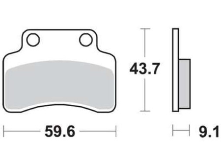 Klocki Hamulcowe TRW MCB694