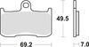 Klocki Hamulcowe TRW MCB737