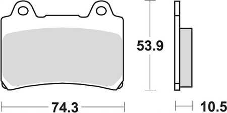 Klocki Hamulcowe TRW MCB559