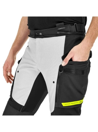 Spodnie Motocyklowe SHIMA DUNE MEN FLUO membrana tekstylne