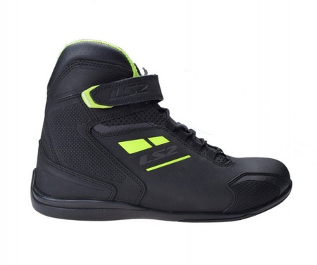 Buty Motocyklowe Miejskie LS2 GARRA BLACK H-V YELLOW