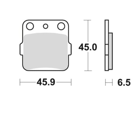 Klocki Hamulcowe TRW MCB554SI