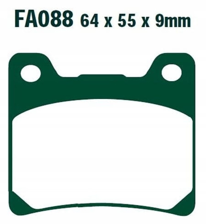 Klocki Hamulcowe EBC FA088