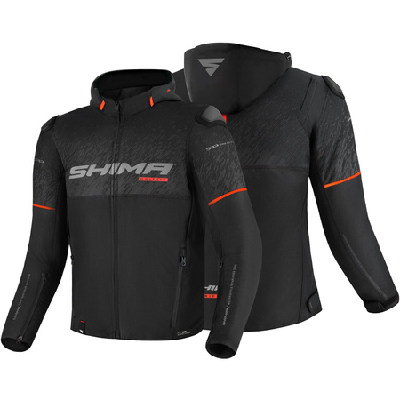 Kurtka Motocyklowa z Membraną SHIMA DRIFT+ BLK