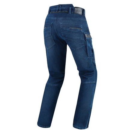 Spodnie Motocyklowe Męskie SHIMA GIRO 2.0 URBAN BLUE